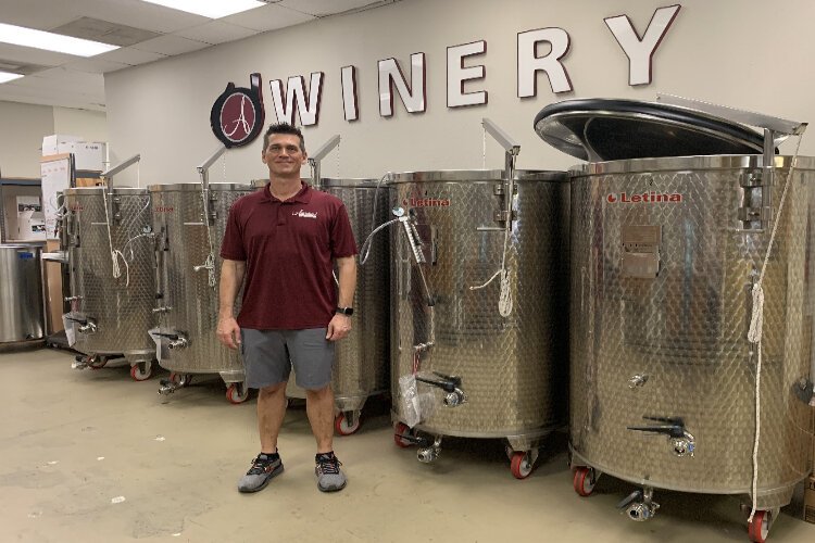 Bill Linville, owner of Aspirations Winery, began making wine in 2010 and has seen his Clearwater wine-making business earn top rankings by several leading travel and lifestyle media outlets.