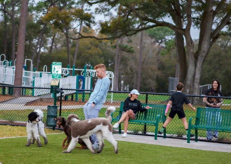Since opening in early February, the Henry and Ola Dog Park has been a hub of activity in the Old Seminole Heights neighborhood.