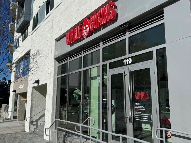 Rumble Boxing was the first fitness concept  in AVE Tampa Riverwalk's retail space. Body Fit Training, which has the same parent company, wil join it in 2024.