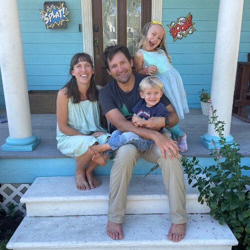 Kali and Paul Rabaut and their children moved to Tampa Heights four years ago. They like the close proximity to Armature Works, the Riverwalk, downtown, their kids' school and the grocery store.