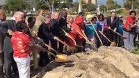 Construction begins on new park in downtown Tampa