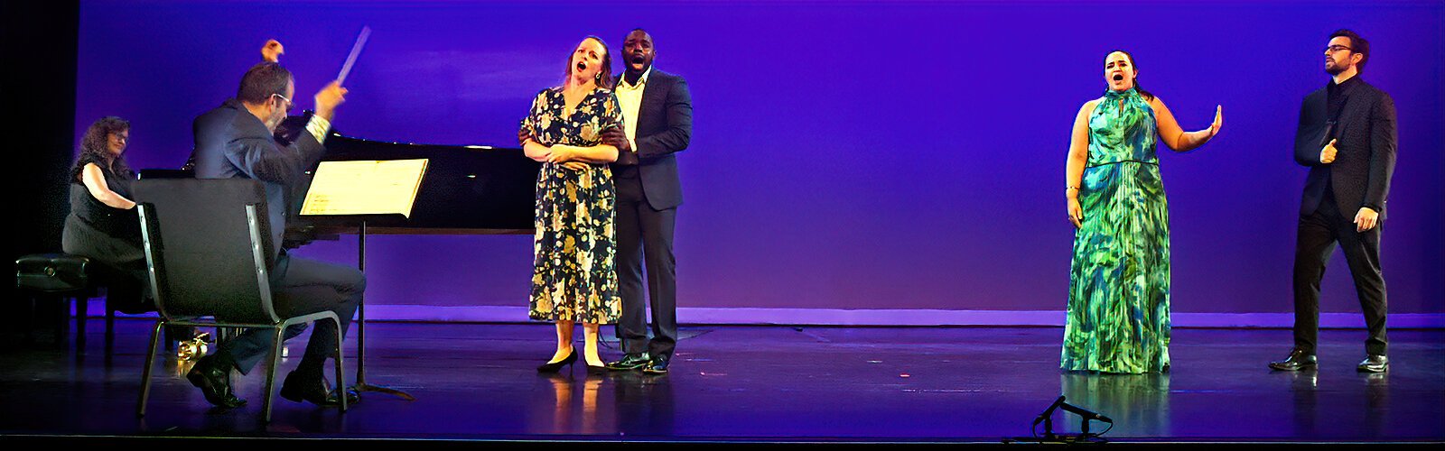 St Pete Opera singers perform Puccini’s “La Bohème” under the direction of Mark Sforzini at the New Tampa Performing Arts Center’s Annual Arts Festival.