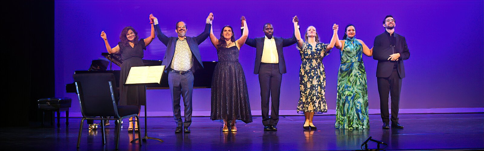  Celebrating community through the performing arts, the New Tampa Performing Arts Center closes its third Annual Arts Festival with various vocal selections from the St Petersburg Opera.