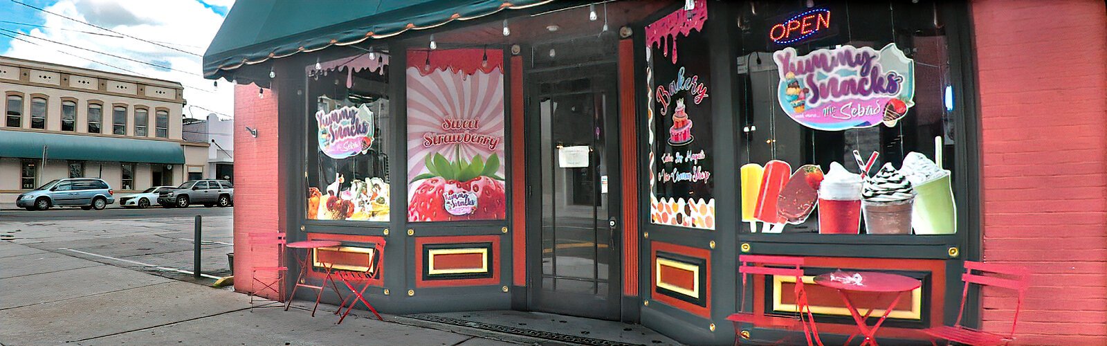 Located in the heart of Plant City, the strawberry-colored Mr. Sebas ice cream shop is the place to go for refreshing treats.