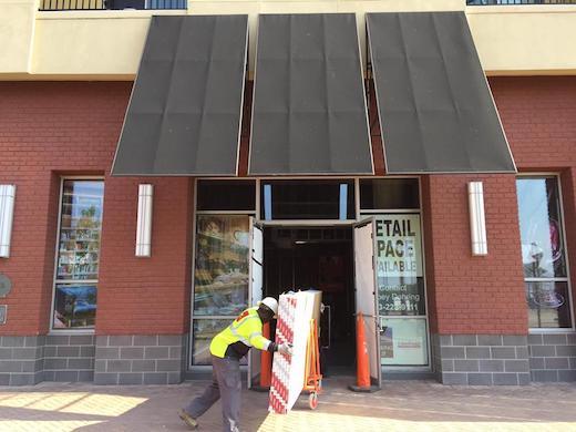 Construction is underway to bring the first three retail locations to Encore in downtown Tampa.
