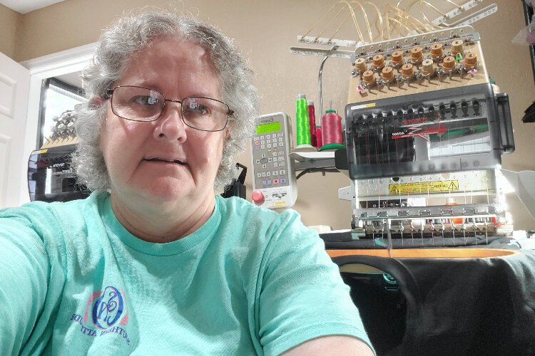 Nan Harper worked 25 years for companies that embroidered insignias on uniforms and other gear for public safety personnel. Then, at age 53, she opened KaTee’s Bowtique & Custom Embroidery.