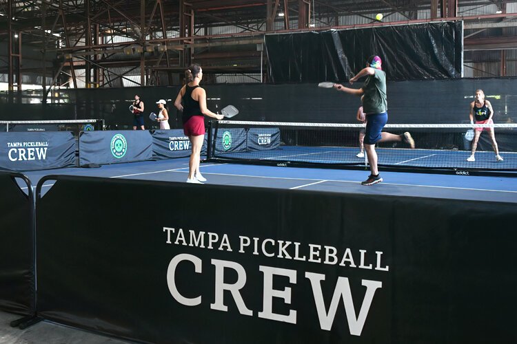 Founded in 2023, Tampa Pickeball Crew attracts players of all skill levels