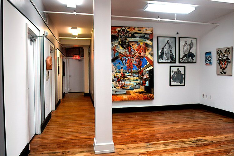 Ybor City's Kress Contemporary is Tampa's version of an artitst colony, with third-floor studios and second-floor gallery space
