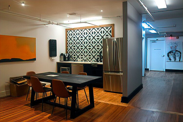 The new kitchen corner at Kress Contemporary