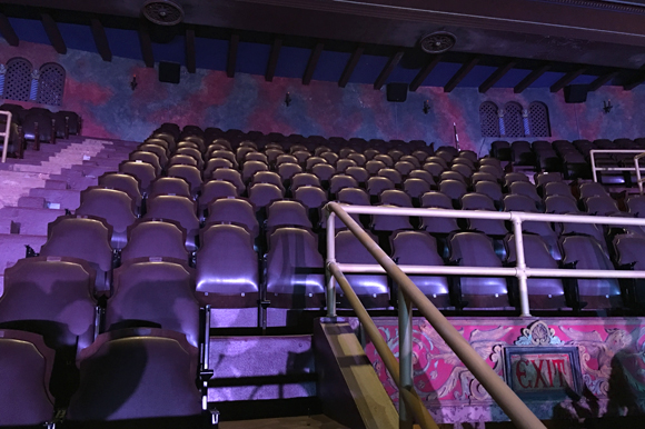 Extra legroom and comfort come with new seats at Tampa Theatre.