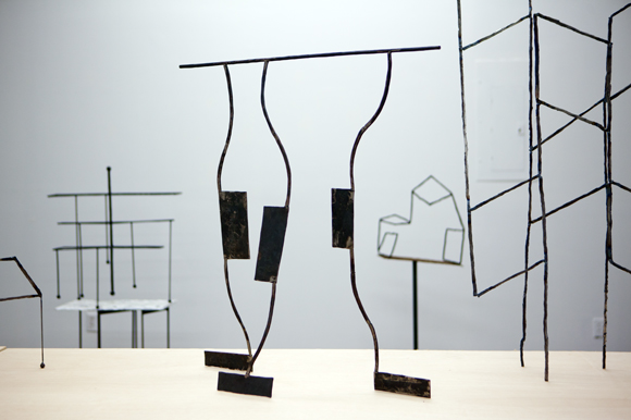 Sculptures by Dominique Labauvie. Photo by Julie Branaman