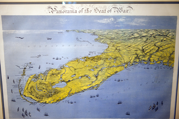 Charting the Land of Flowers: 500 Years of Florida Maps exhibit. - Julie Branaman