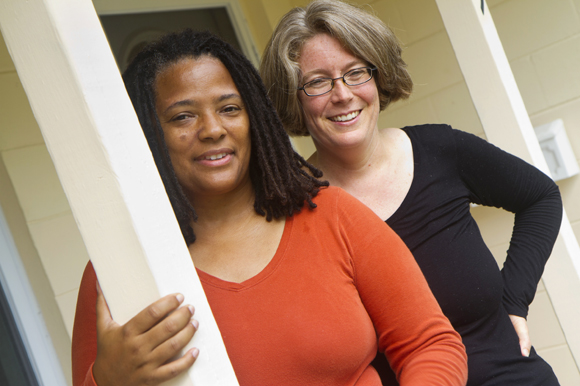 Nadine (left) and Andrea Smith. - James Branaman