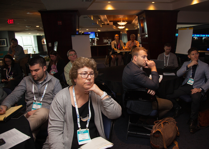 Attendees at the Smart Growth panel at the Synapse Summit 2019.