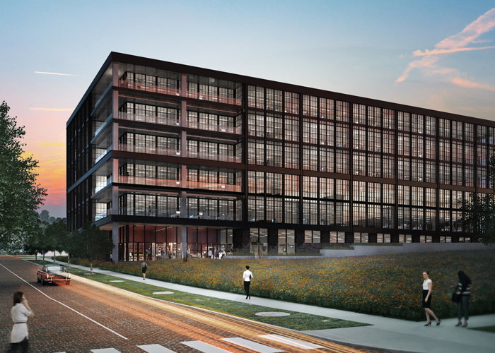 Heights Union Creative Office Center rendering