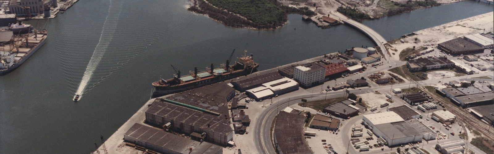 Ybor Channel and the Channel District in the mid 80's.
