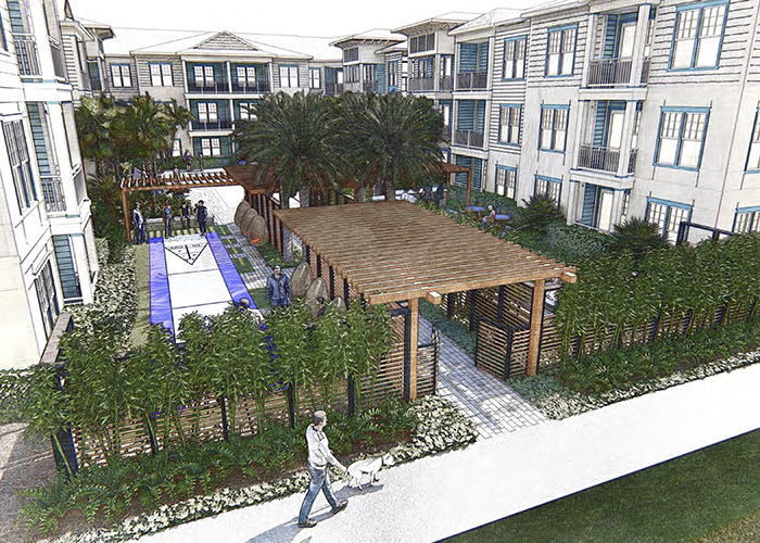 Largo's redevelopment includes new apartments near Pinellas Trail.