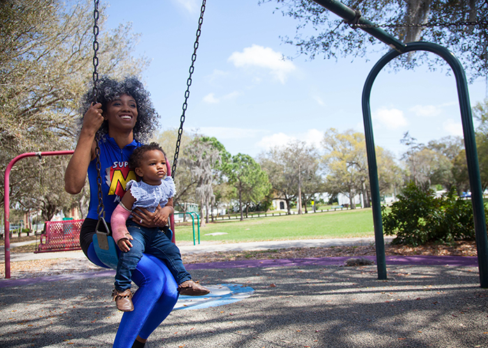 Alayna Vernon, co-founder of Joining Together Eliminating Poverty, with her daughter Amber Vernon.