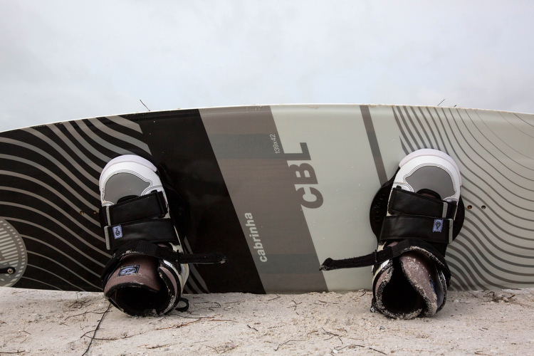 A Cabrinha CBL kiteboard at Skyway Bridge West.