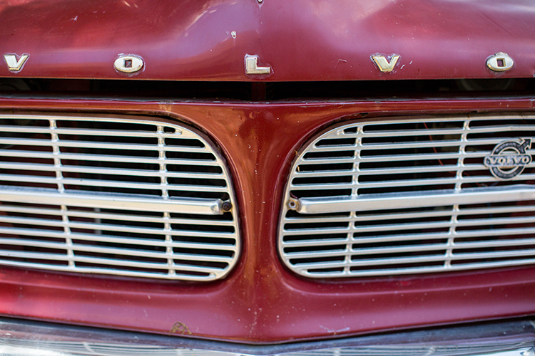 A vintage volvo.