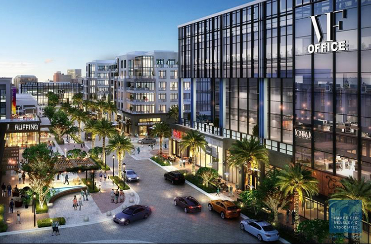 A rendering of Westshore Plaza.