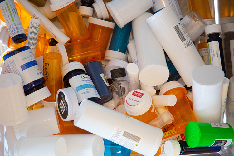 Dispensary customers are encouraged to recycle their no-longer-needed opiate prescriptions at Liberty Heath Sciences.