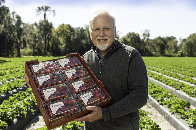 Gary Wishnatzki, owner of Wish Farms in Plant City.