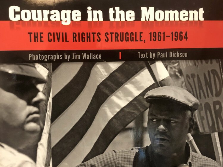 An exhibit at the Woodson African American Museum.