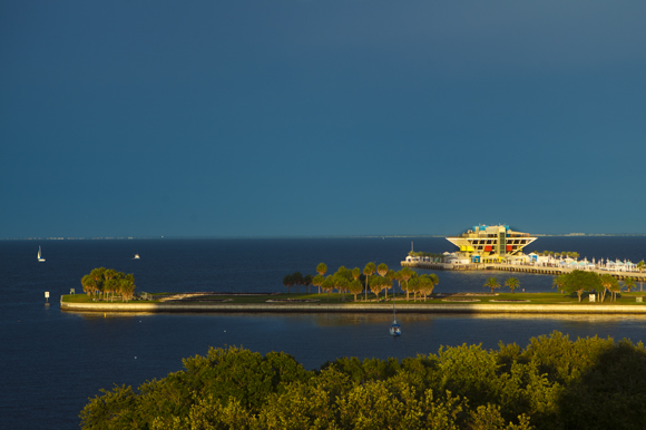 The St Petersburg Waterfront is the new location for the 2014 BLUE Ocean Film Festival.