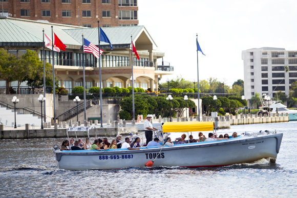 Tampa Water Taxi Co. near Jackson's Bistro. 