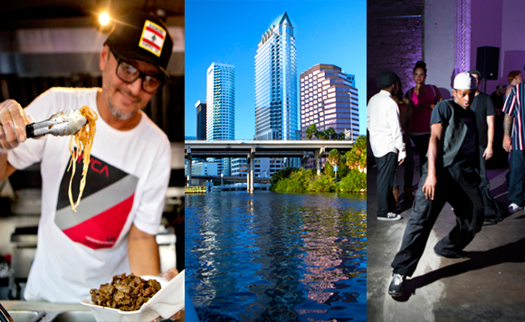 I Wonna Wok Food Truck; Tampa Water Taxi Co.; 8-Count Studios