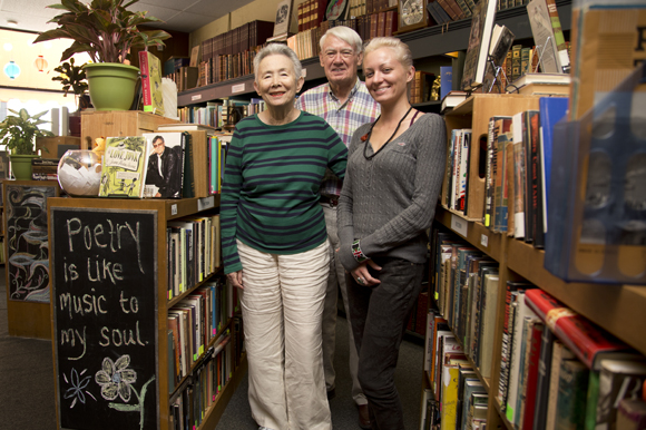 Ellen and David Brown are retiring from Old Tampa Book Company with Carrie Carnes as the new owner. 