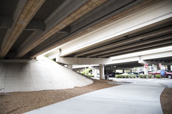 The Selmon Greenway in Downtown Tampa.