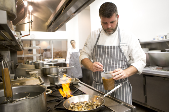 Have Chef Chad Johnson works on XO Maitake Mushrooms dish.   