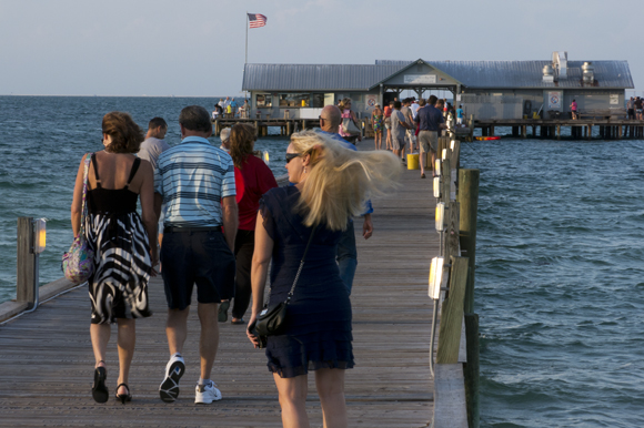 City Pier at Anna Maria Island. 