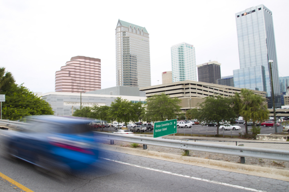 The upper lanes of the Lee Roy Selmon Expressway will be used to test driverless cars.