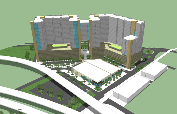 Gas Worx is the proposed mixed-use development located between Channelside Drive and Nuccio Parkway.