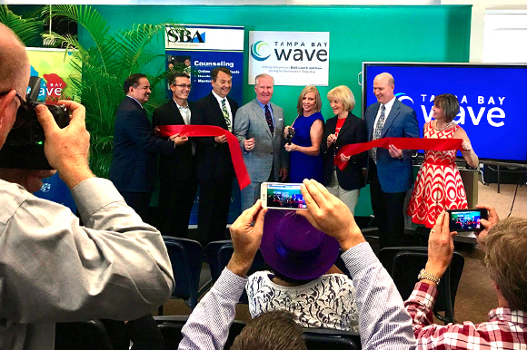 Tampa Bay WaVE grand opening. 