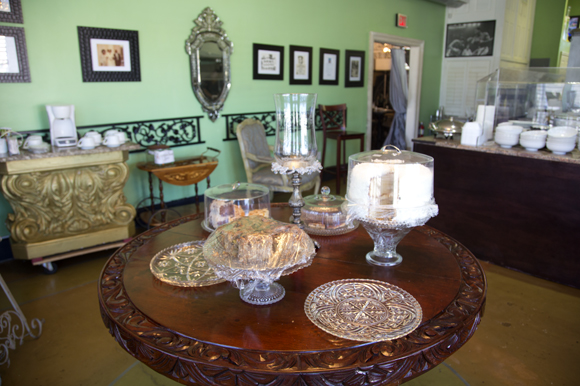 Chief's Creole Cafe dessert table.