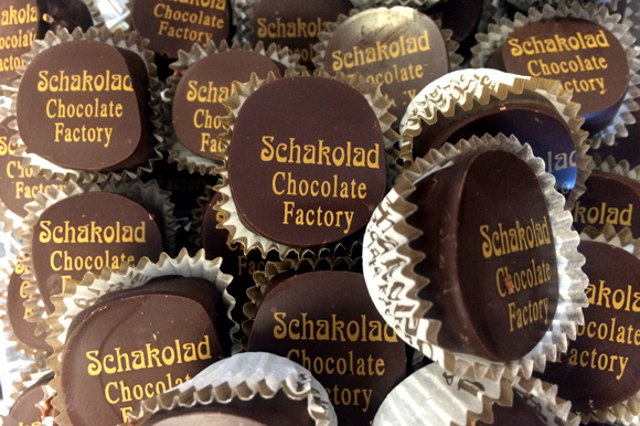 Jamaican Rum Ganache from Schakolad Chocolate Factory.