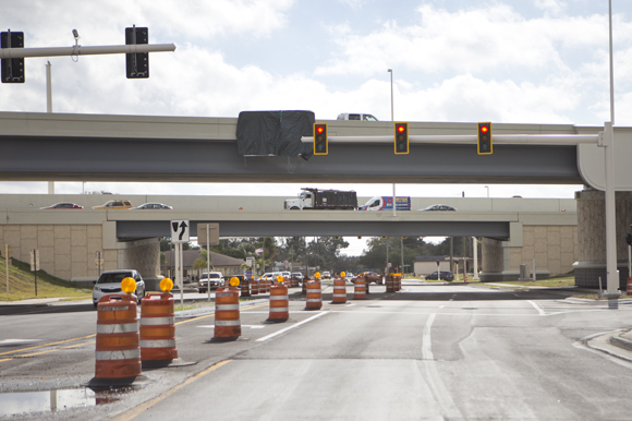 I-275 at Lois Ave. construction. 