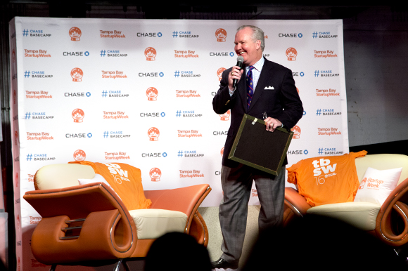 Mayor Bob Buckhorn kicks off Tampa Bay Startup Week. 