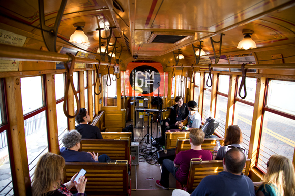 Streetcar Live powered by Gasparilla Music Festival brought the Ries Brothers to the TECO Line "stage".