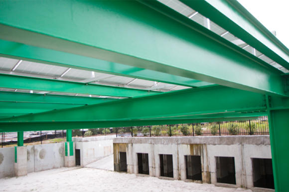 The storm water vault at Technology Park at ENCORE!