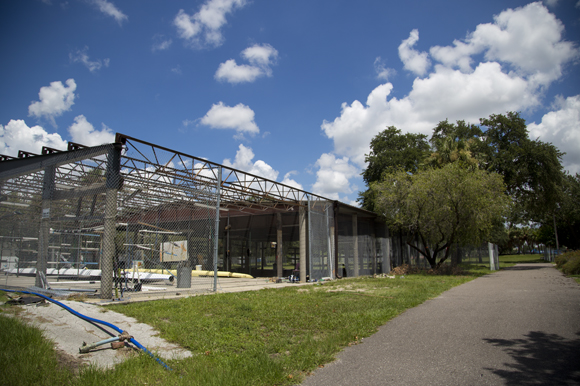 Renovations at Julian B. Lane Riverfront Park in Tampa.