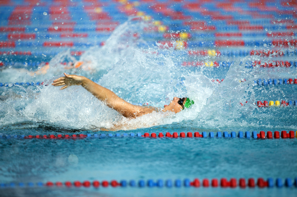 North Shore Aquatic Complex in St. Pete hosts a variety of swim meets. 