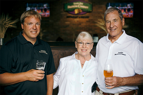 (L-R) David Doble, Vicki Doble and John Doble.