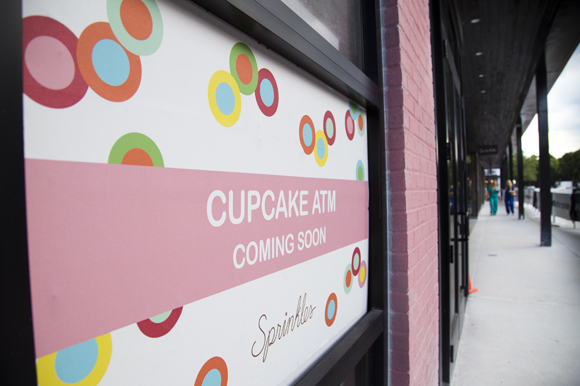 Sprinkles Cupcakes is open at Hyde Park Village. 
