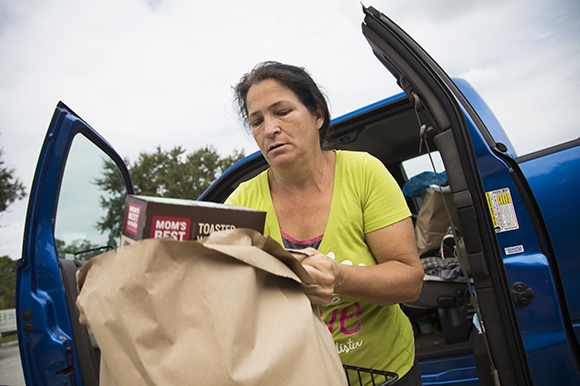 Patricia Christopher, a retired farmer, has lived in Wimauma for 30 years. 