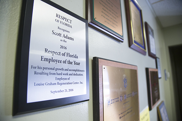Scott Adams earned Respect of Florida Employee of the Year.
